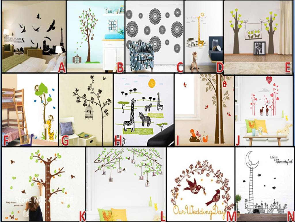 Jual Wall Decal Sticker Color The Walls Of Your House