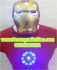 Kalung Iron Man Nyala LED Mainan Anak Unik – 142