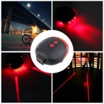 Lampu Sepeda Laser Red Line – 318