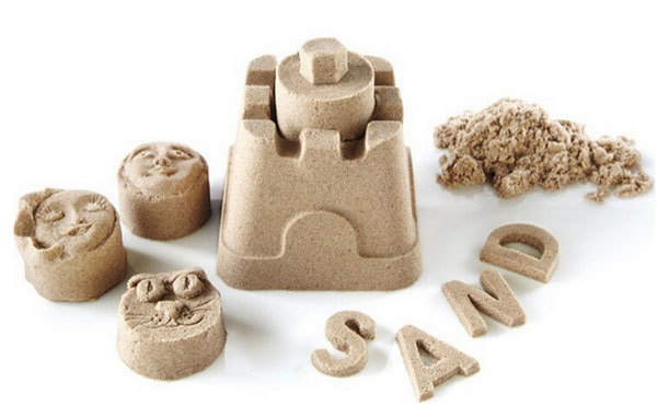 Squishy Play Kinetik Sand Mainan Edukasi Pasir Ajaib 1 Set Perlengkapan - 561