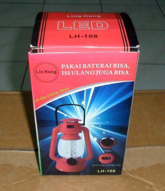 Lampu Emergency LED Petromaks Bisa Cas Listrik Isi Ulang Power - 647