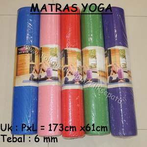 Yoga mat / Matras Yoga Olahraga Anti Slip Gym - 689