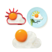 Cetakan Omelette Telur Sun Cloud Matahari Awan Silicone Mold – 737