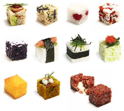 Rice Cube Mold Sushi Maker Cetakan Nasi Kotak Bento Kitchen Home - 753